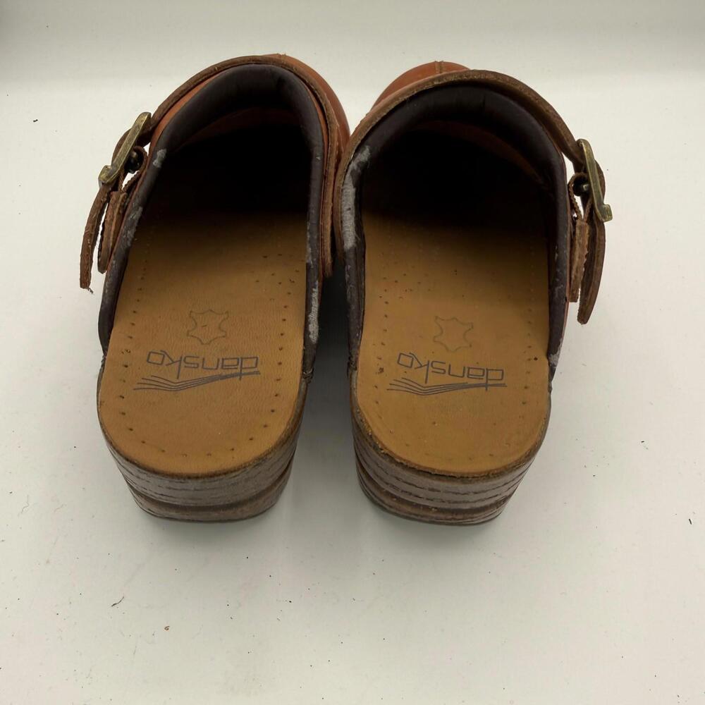 Dansko Clogs Women 36 Leather Boho Gorpcore Cottagecore Comfort Y2K Retro - Picture 4 of 9
